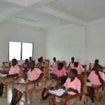 PAGA students listen attentively to the description of the activities