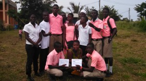 Praise dancers and singers after their performance